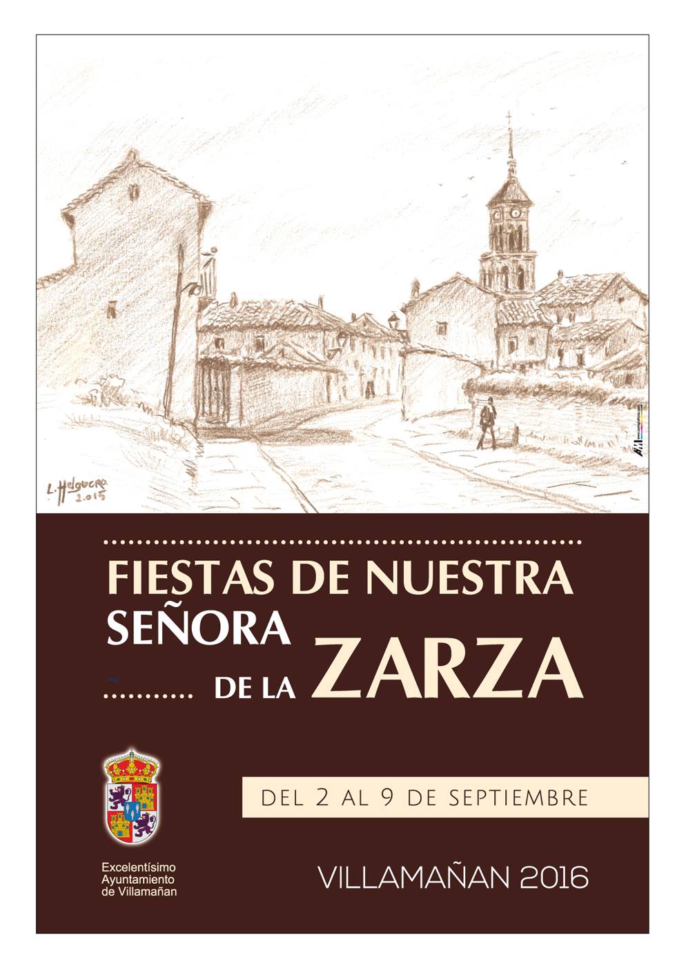 Fiestas patronales en honor a Nuestra Señora de la Zarza 2016 Villamañán